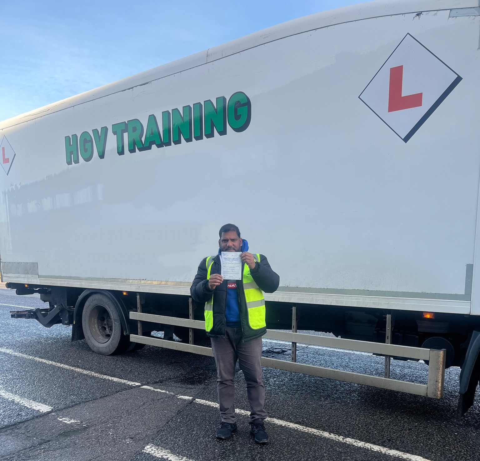 White C1 training van